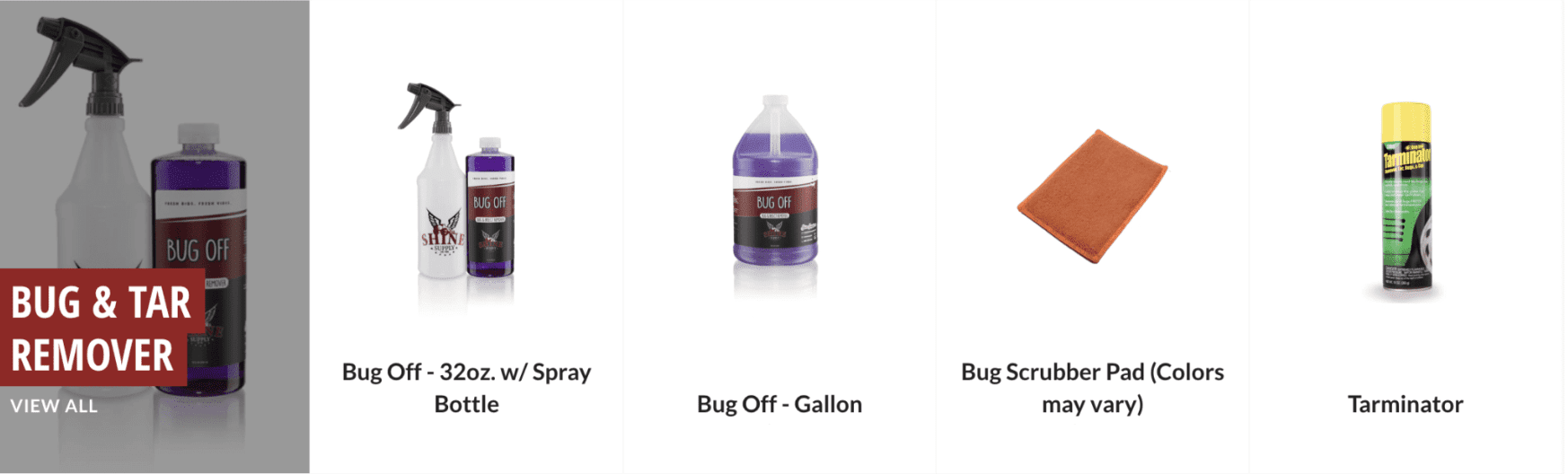 Bug & Tar Remover